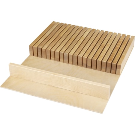 Hardware Resources 18" Drop-In Knife Block Drawer Insert KO18-B21